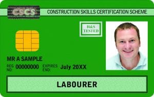 Cscs Labourer Card (Green Card)