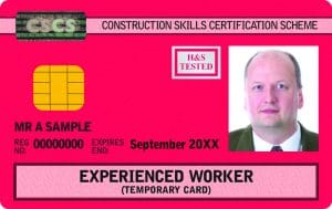 Cscs Red Manager Card